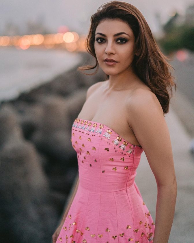 Pink Love South Indian Actress 14 Hot Gorgeous Pictures Of Kajal Aggarwal