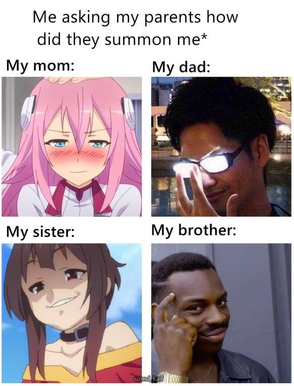 Parents Hilarious Anime Memes