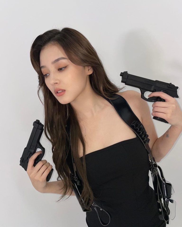 Nancy Jewel McDonie Latest Sexy Stunning Pictures In Black