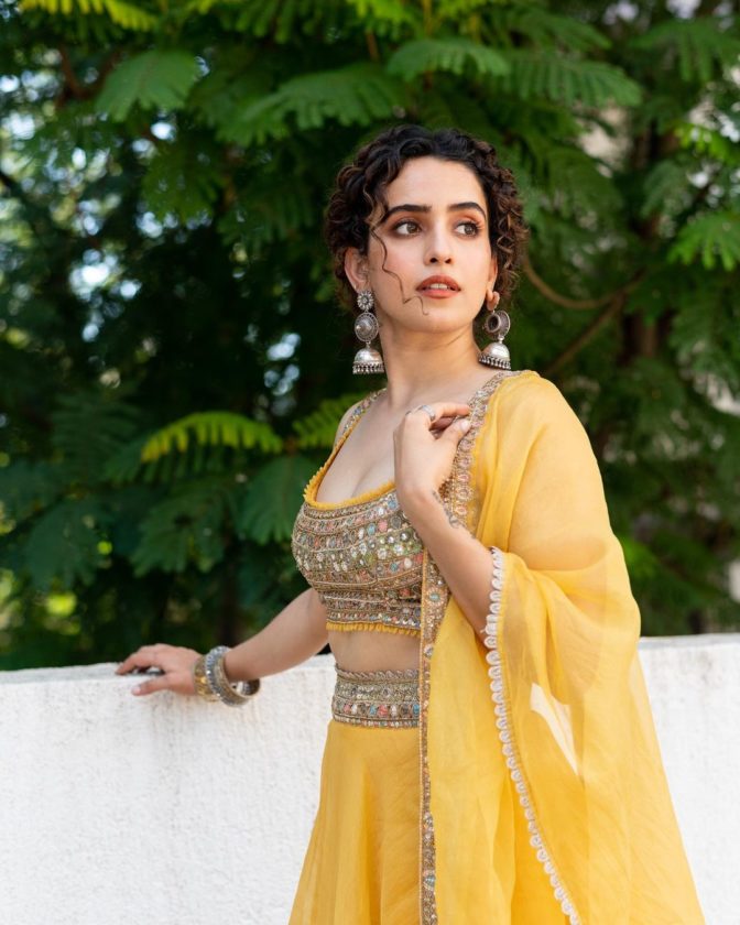 Sanya Malhotra Hot Cute Gorgeous Pictures