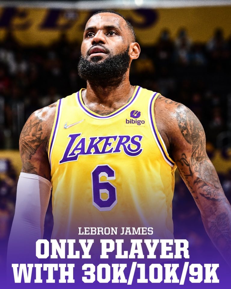 LeBron James Is First Player In NBA History With 30K PTS