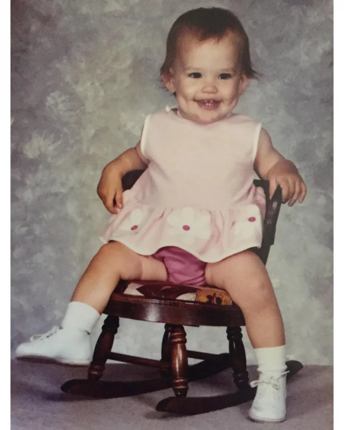 Jennifer Garner shared her childhood cute Smiling picture