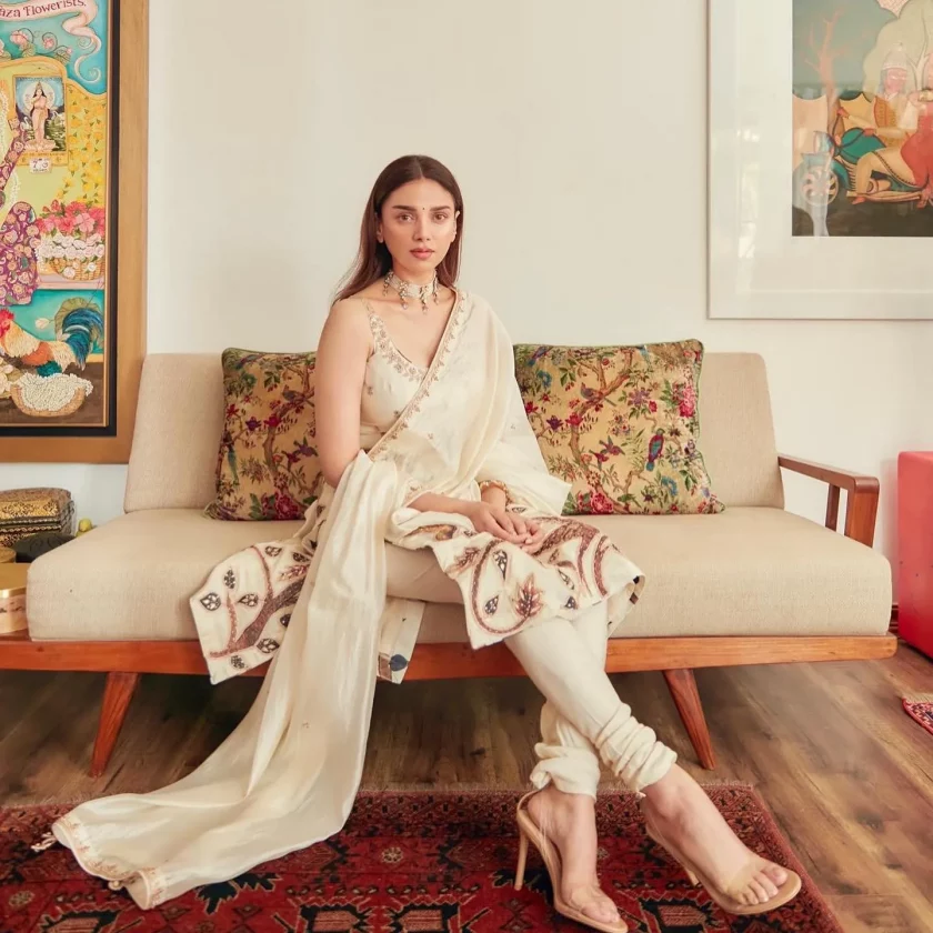 Aditi Rao Hydari Elegant Desi Look You Will Love It