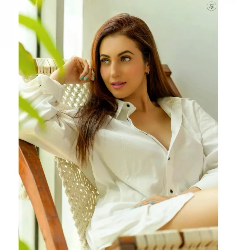Anusmriti Sarkar Sizzling Hot In White Pictures