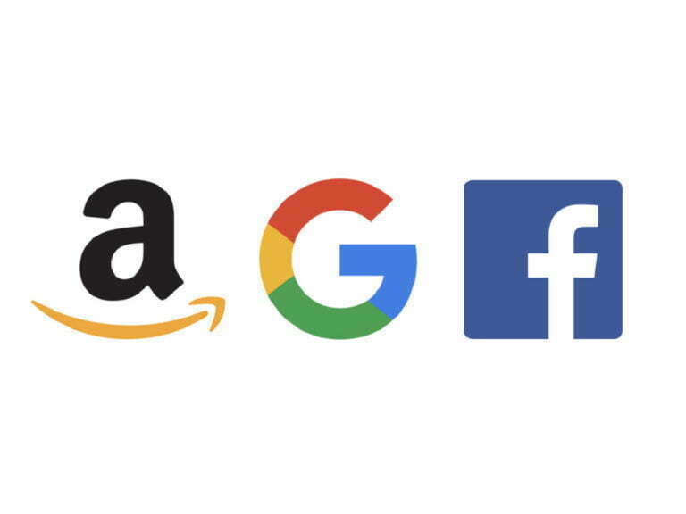Amazon, Facebook and Google