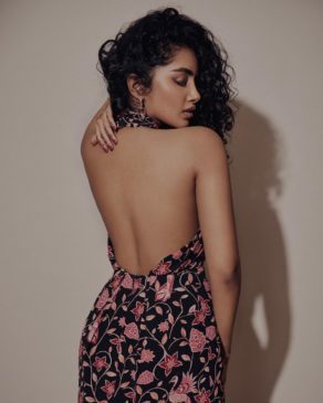 Anupama Parameswaran Spicing Up In Backless Outfit