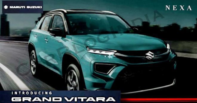Maruti Suzuki Grand Vitara 2022 price leaked before its official launch