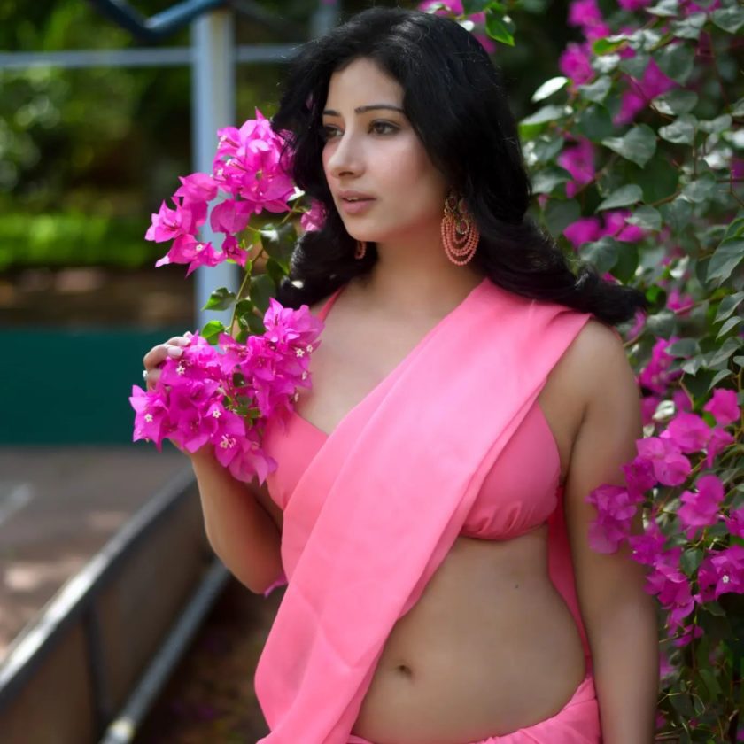 Niharica Raizada Blooming Hot in deep neck outfit