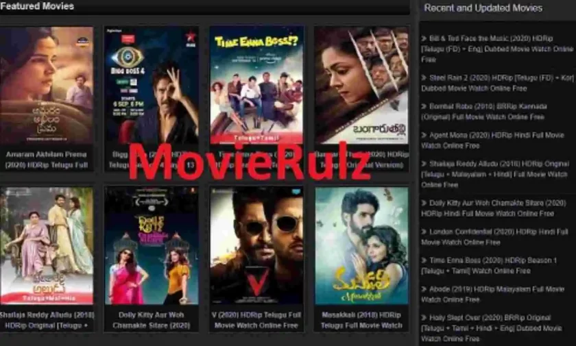 All About Movierulz, Is it Legal? Websites Of Movierulz
