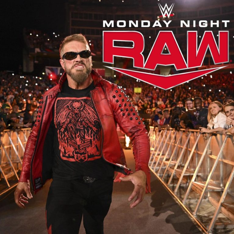 Hall Of Famer Edge is back on WWE RAW