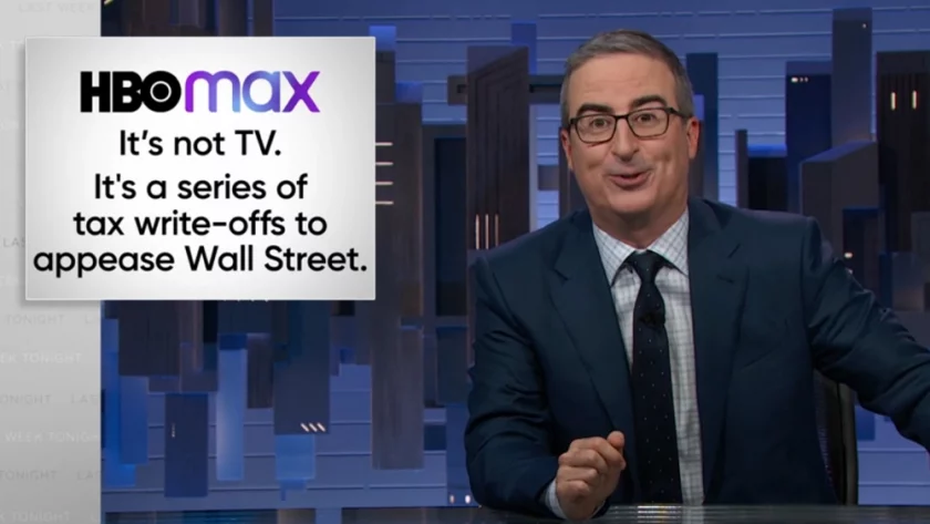 John Oliver Takes Jab At HBO Max