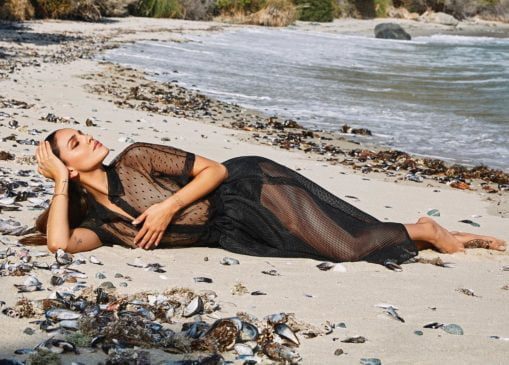 Mexican Actress Singer Eiza González Hot In Black