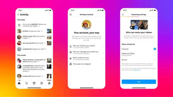 Teens Now can control sensitive content posts on Instagram