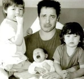 Holden Fletcher Fraser, Son Brendan Fraser - Bollywoodfever