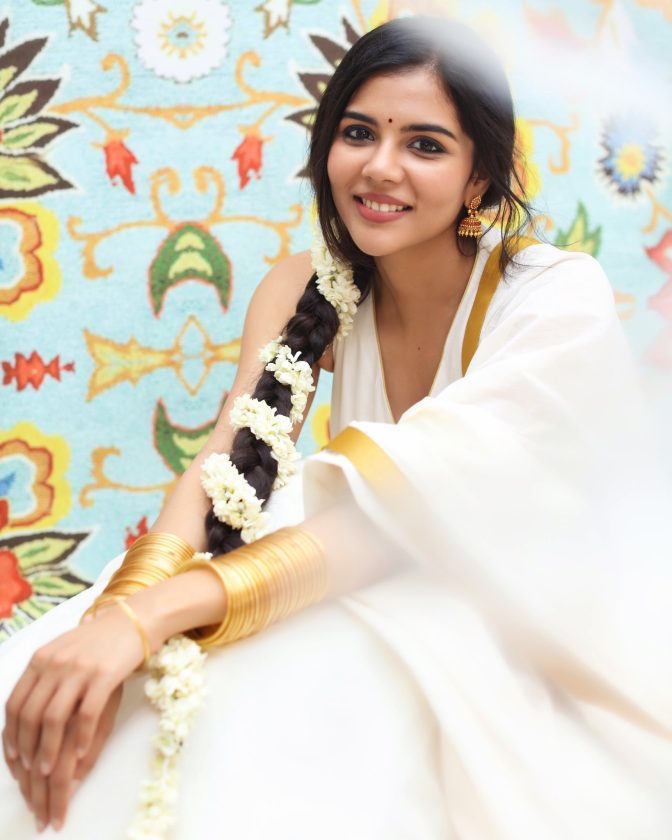 Kalyani Priyadarshan South Indian Actress Pictures On Onam 2022