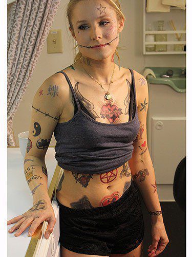 How many Tattoos Does Kristen Bell Have? 