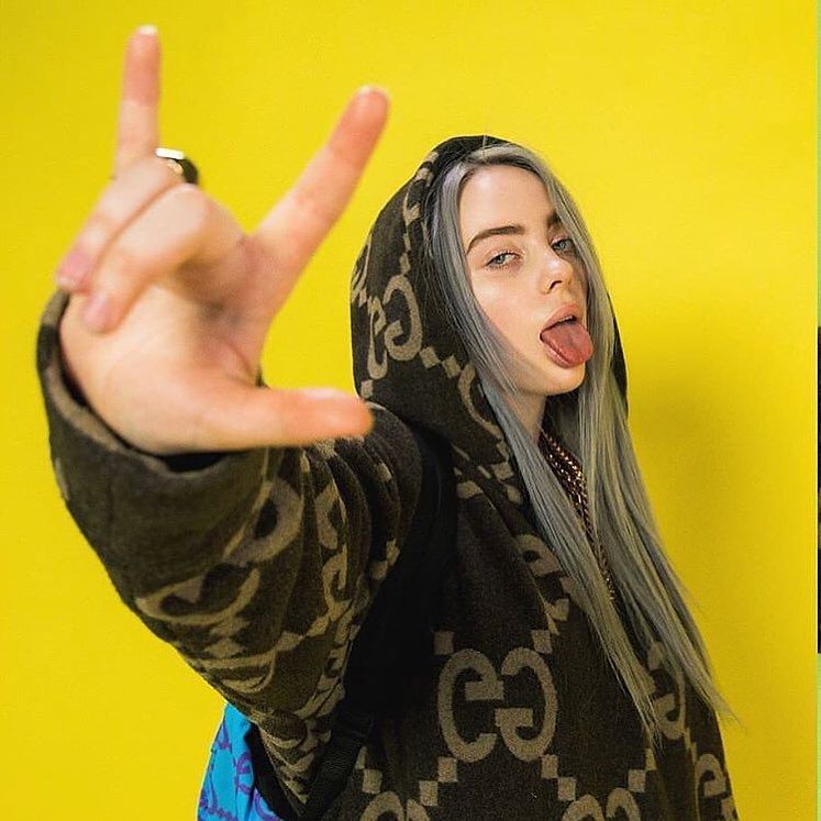 Billie Eilish Hot Sexy Gorgeous toungue