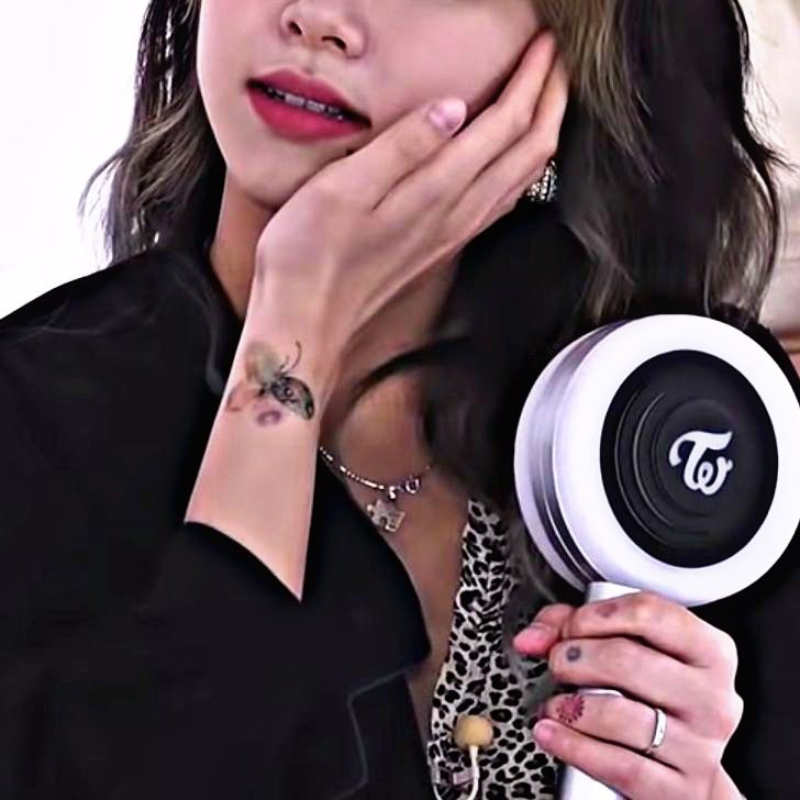 How Many Tattoos Does Chaeyoung Have? butterfly tattoo