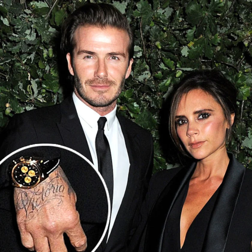 How many Tattoos does David Beckham have?