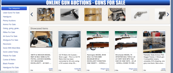 Firearm Auction Website Hacked, Gun Owners' Data Stolen