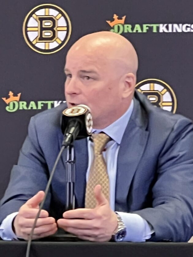 Jim Montgomery says Ullmark coming out and He is going to be fine