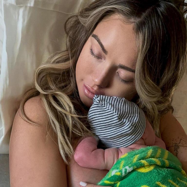 Kelly Kay welcomed a son eight months after the death of Spencer Webb