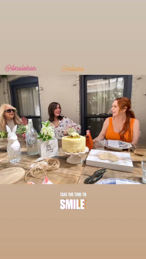 Lindsay Lohan Babyshower 