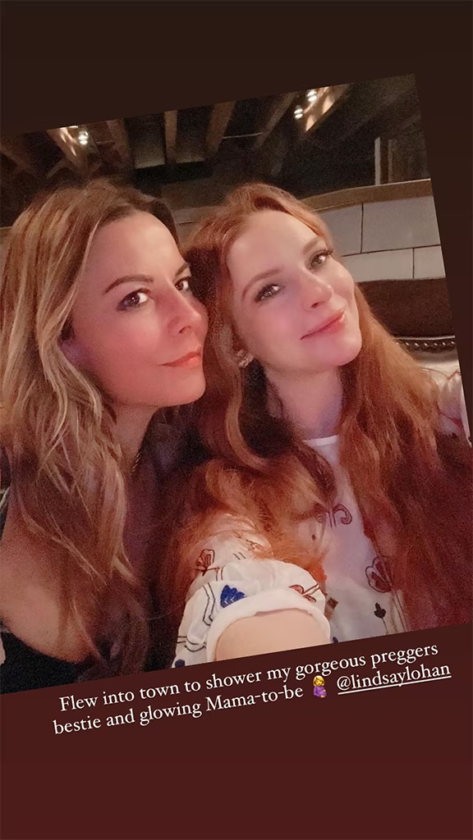 Lindsay Lohan Babyshower 