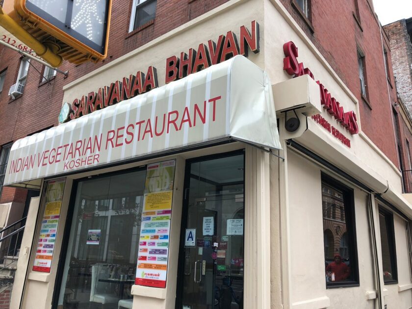saravana-bhavan-81 Lexington Ave, New York, NY 10016, United States Top 11 Best Indian Restaurants in NYC
