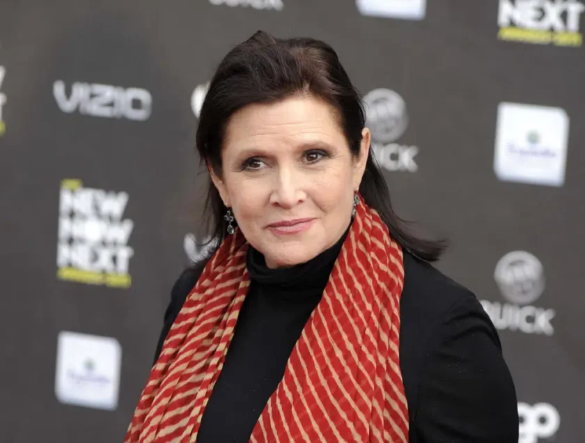 Carrie Fisher gets Walk of Fame