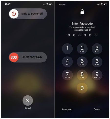 How to unlock an iPhone without a passcode or face id?