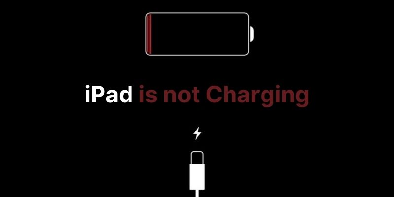 Steps to do if the iPad is not charging