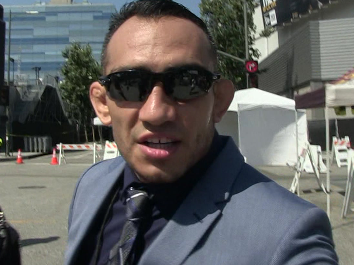 Tony Ferguson, a UFC fighter, was caught for DUI in Hollywood after his truck flipped over