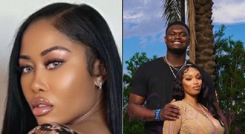 Moriah Mills Calls Out Zion Williamson for Sharing Baby Photos with Girlfriend Ahkeema