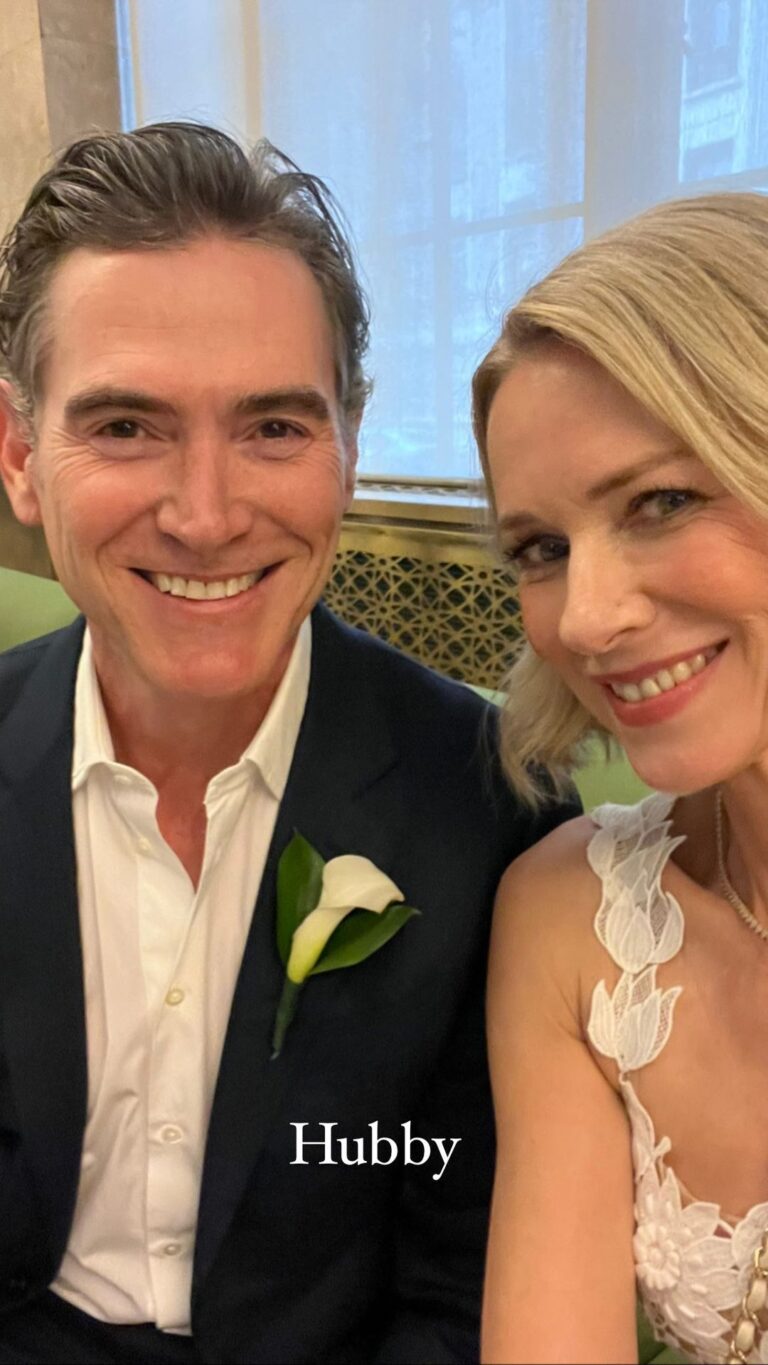 Naomi Watts and Billy Crudup Exchange Vows in a Joyful New York City Wedding