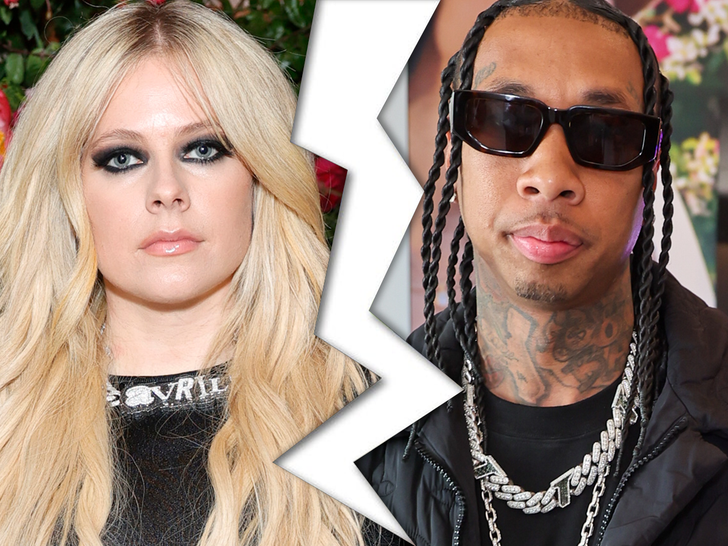 Tyga and Avril Lavigne splits 