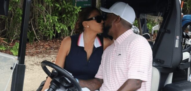 Larsa Pippen and Marcus Jordan Spotted Engaging in Major PDA on the Golf Course