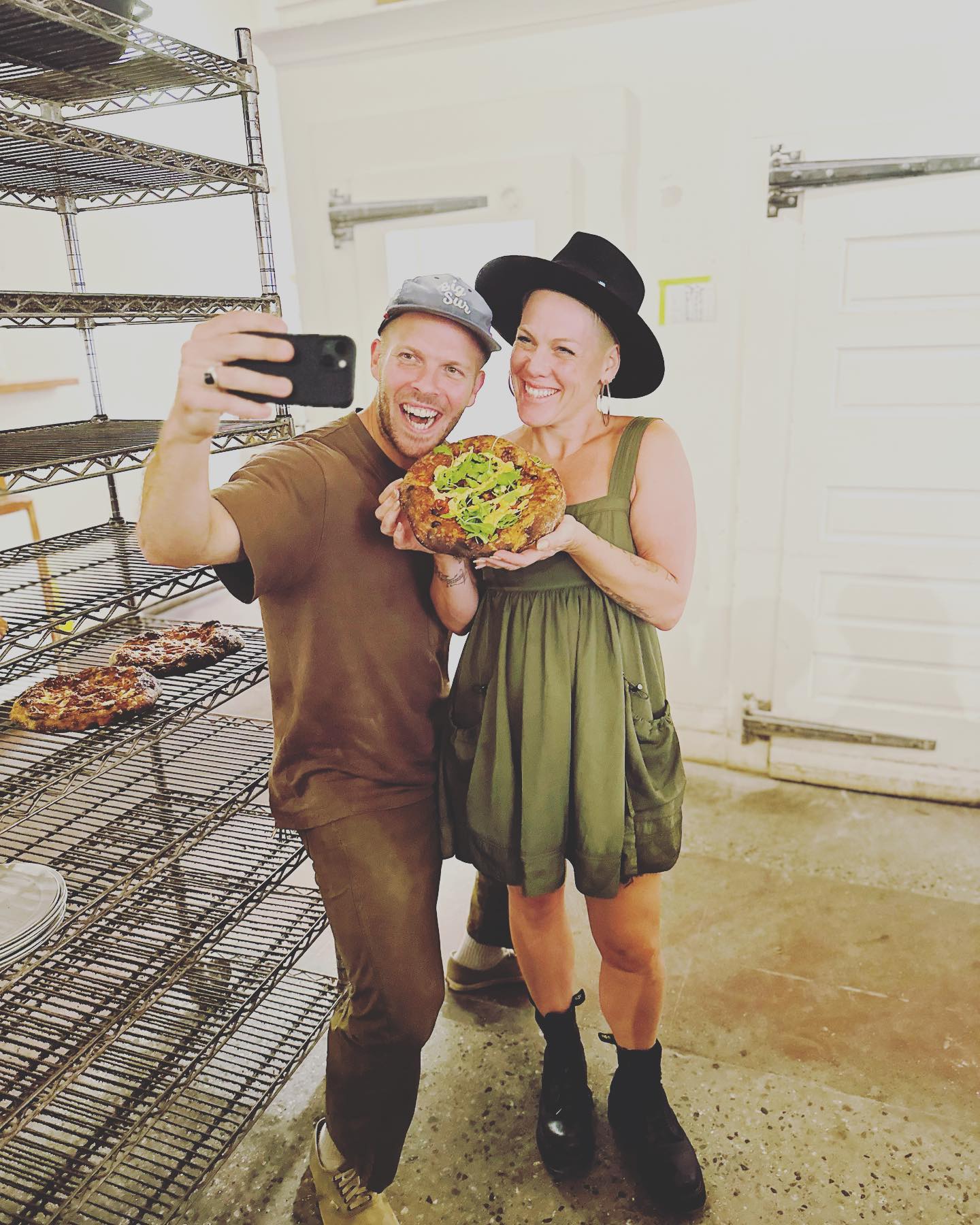Pink and Carey Hart's Family Pizza-Making Adventure: A Delicious and Fun Experience