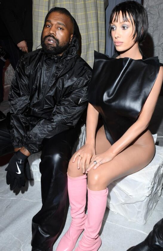 Bianca Censori goes pantless with Kanye West