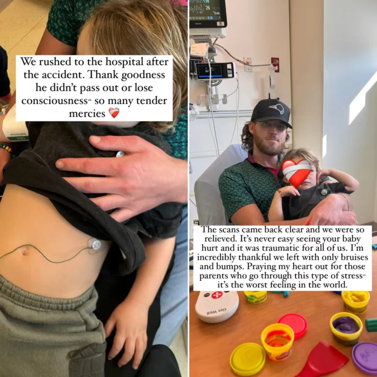 DWTS' Witney Carson Expresses Relief That Son Leo Is Safe After Accidental Head Injury on Concrete