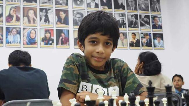 Eight-Year-Old Chess Prodigy Ashwath Kaushik Sets Record as Youngest to Defeat Grandmaster