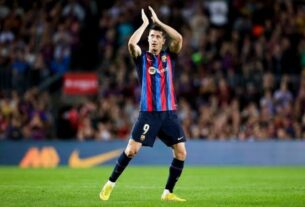 Barcelona's Lewandowski Cleared Fitness Test Before Match Against Las Palmas