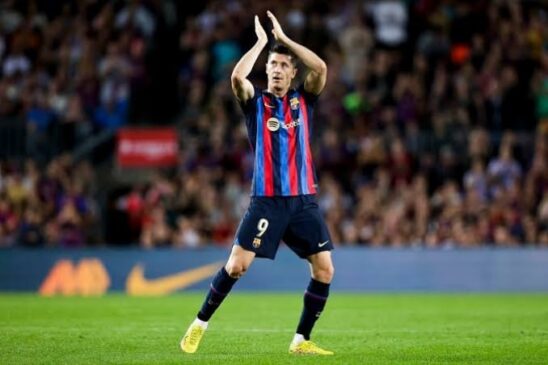 Read more about the article Barcelona’s Lewandowski Cleared Fitness Test Before Match Against Las Palmas