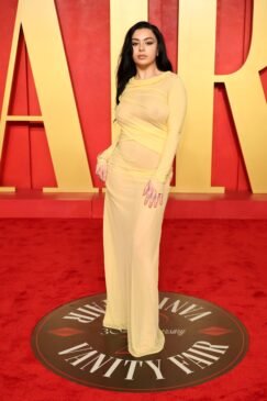 Charli XCX sizzles in transparent Yellow Outfit at the Oscars