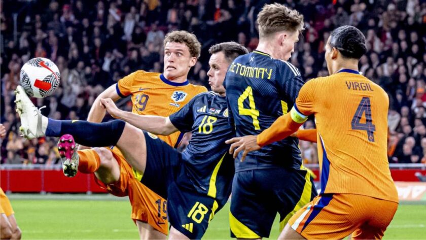 Dutch Overcome Slow Start to Defeat Scotland 4-0