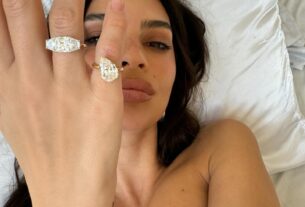 Emily Ratajkowski Transforms Engagement Ring into Two 'Divorce Rings'