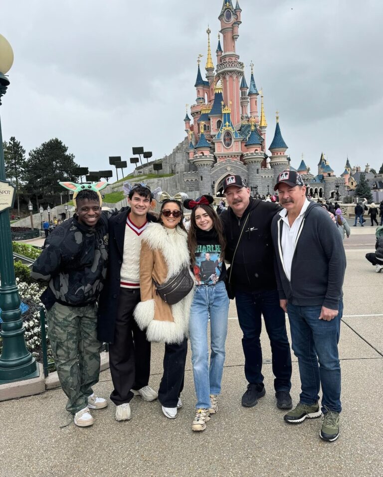 Emily in Paris Stars Enjoy a 'Sunday Fun Day' at Disneyland Paris
