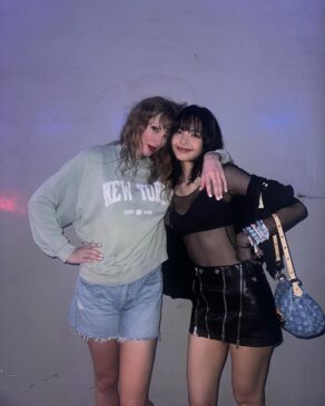 Lisa from BLACKPINK Spotted with Taylor Swift Following The Eras Tour Performance in Singapore