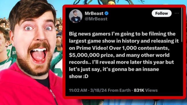 Read more about the article MrBeast TV Series: Amazon Wins Bidding War For YouTuber