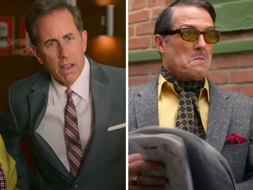 Jerry Seinfeld Calls Hugh Grant a 'Pain in the Ass' to Direct in New Film 'Unfrosted'